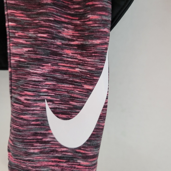 Nike Girls 2T Black Zip Hoodie & Pink Leggings 2-Piece Set - Picture 10 of 10